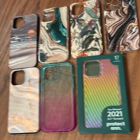 Cell phone cases bundle of 7 fits Apple iPhone 13 Pro Max, - Picture 2 of 5